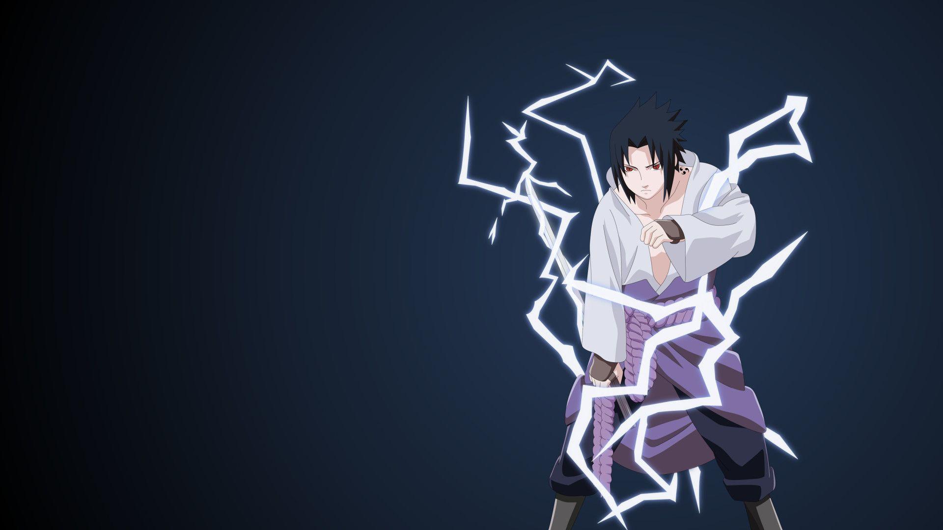 1920x1080 Sasuke Chidori Wallpaper