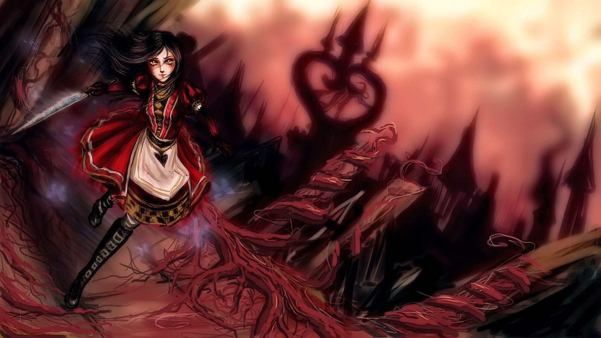 alice madness returns pc showing xbox controls