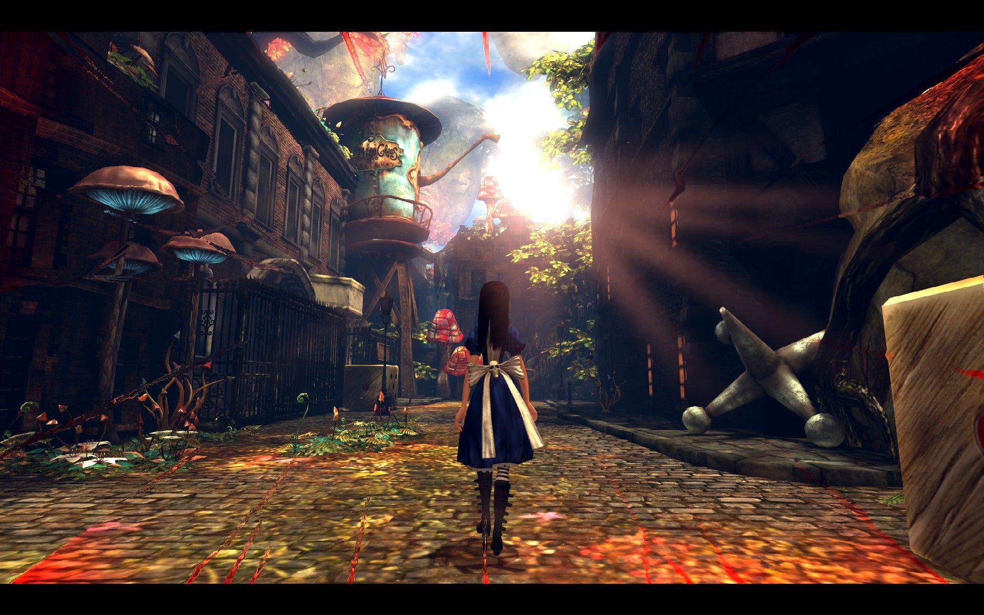 Игры возвращение в страну. Игра Alice Madness Returns безумие.