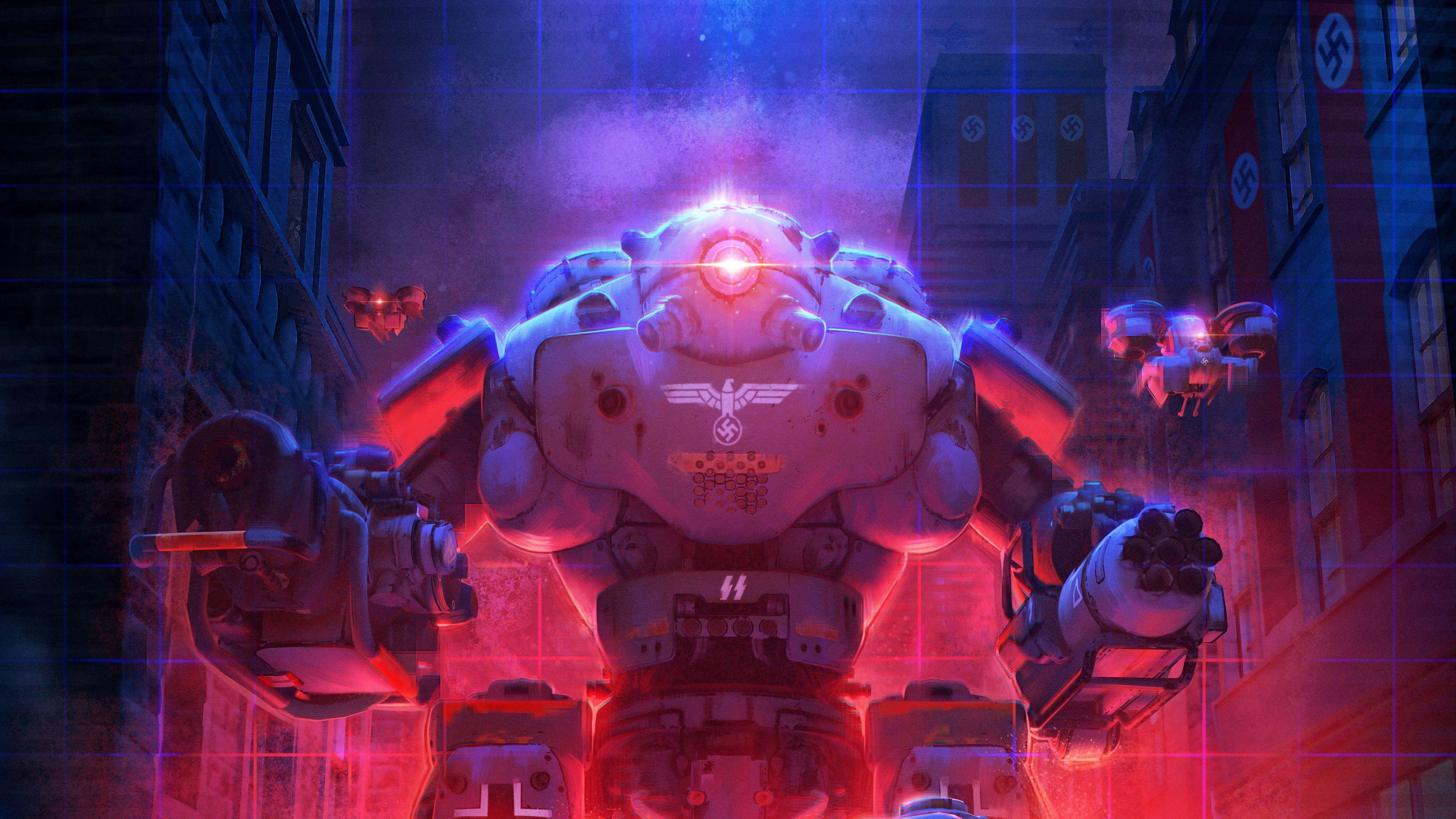 3840x2160 Wallpaper Wolfenstein: Youngblood, E3 poster, 8K, Games