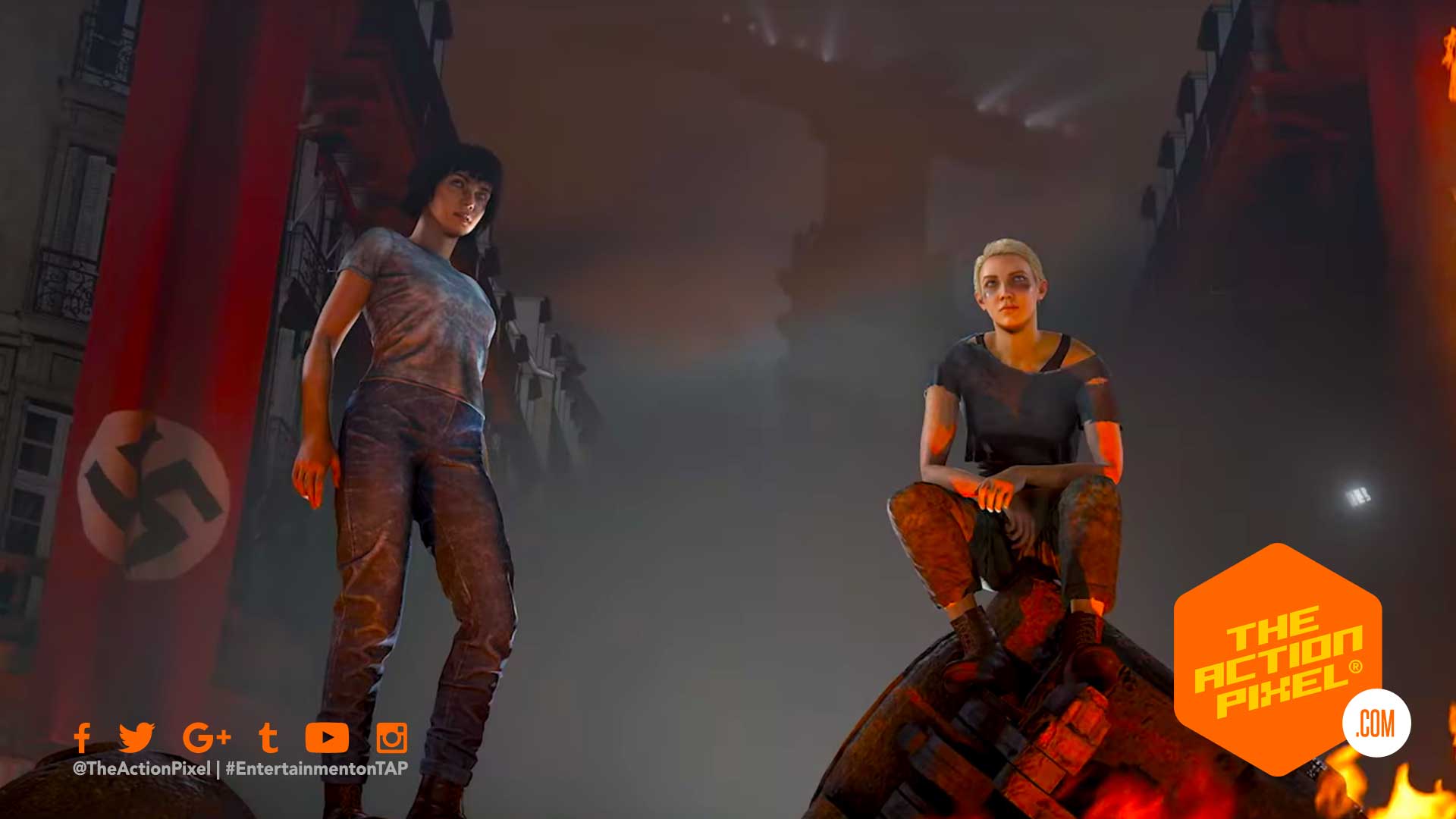 1920x1080 The Terror Twins take to the tyrants in “Wolfenstein: Youngblood” Official Launch