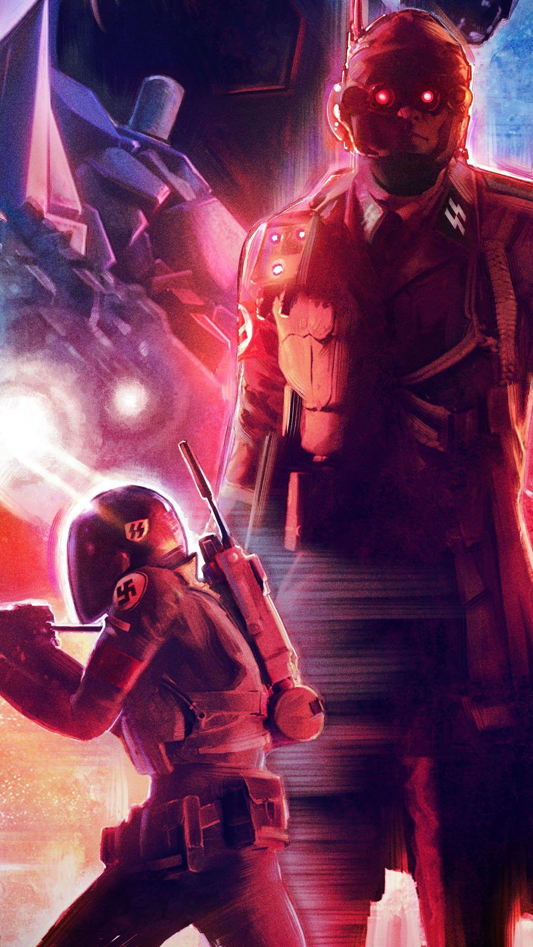 1080x1920 Wolfenstein: Youngblood, Nazi Soldiers, 8K iPhone 6s, 6 HD Wallpaper, Image, Background, Photo and Picture. Mocah.org HD Wallpaper