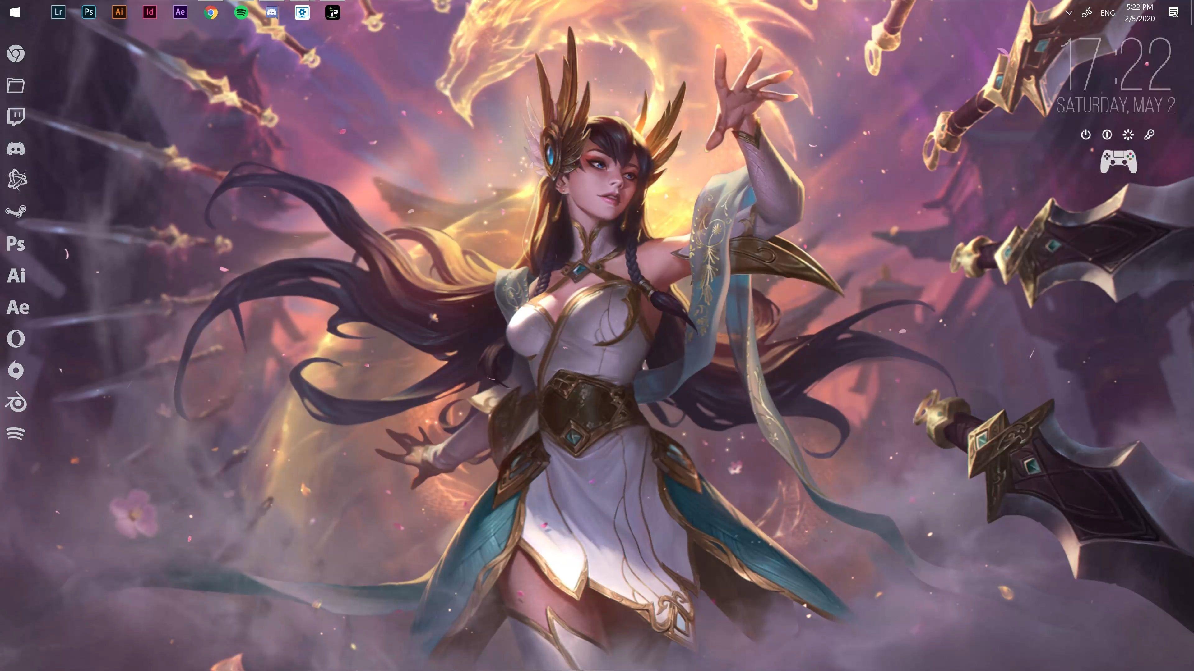 3840x2160 Divine Sword Irelia animated wallpaper for the wallpaper engine users here