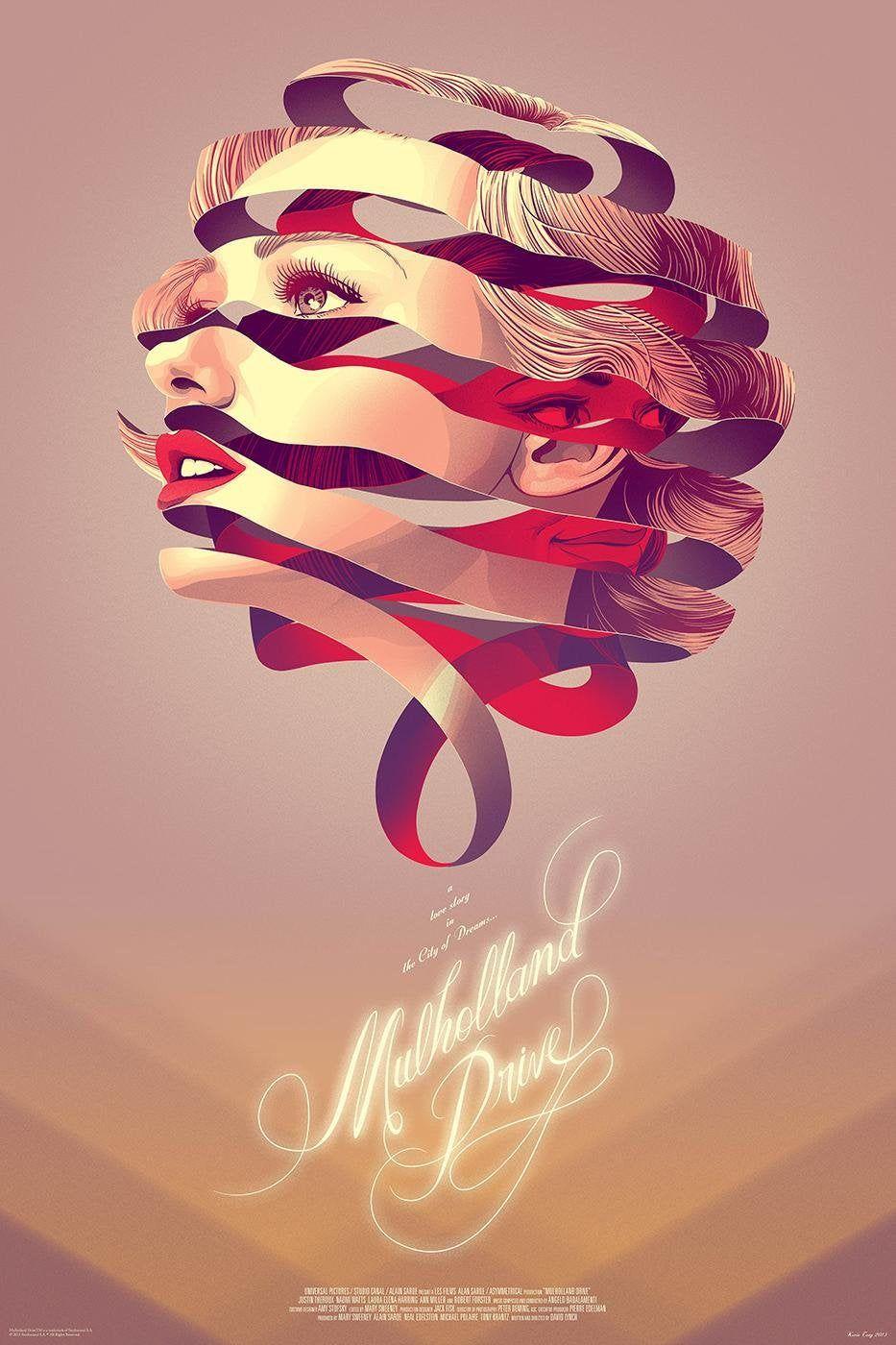 933x1400 Mulholland Drive By Kevin Tong [x Post From R MoviePosterPorn]