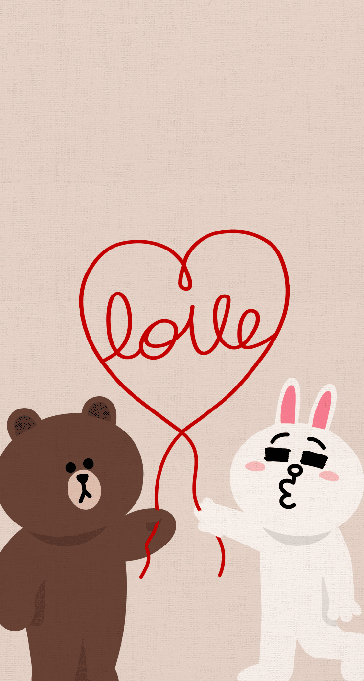 744x1392 Kumpulan Wallpaper Chat Line Cony