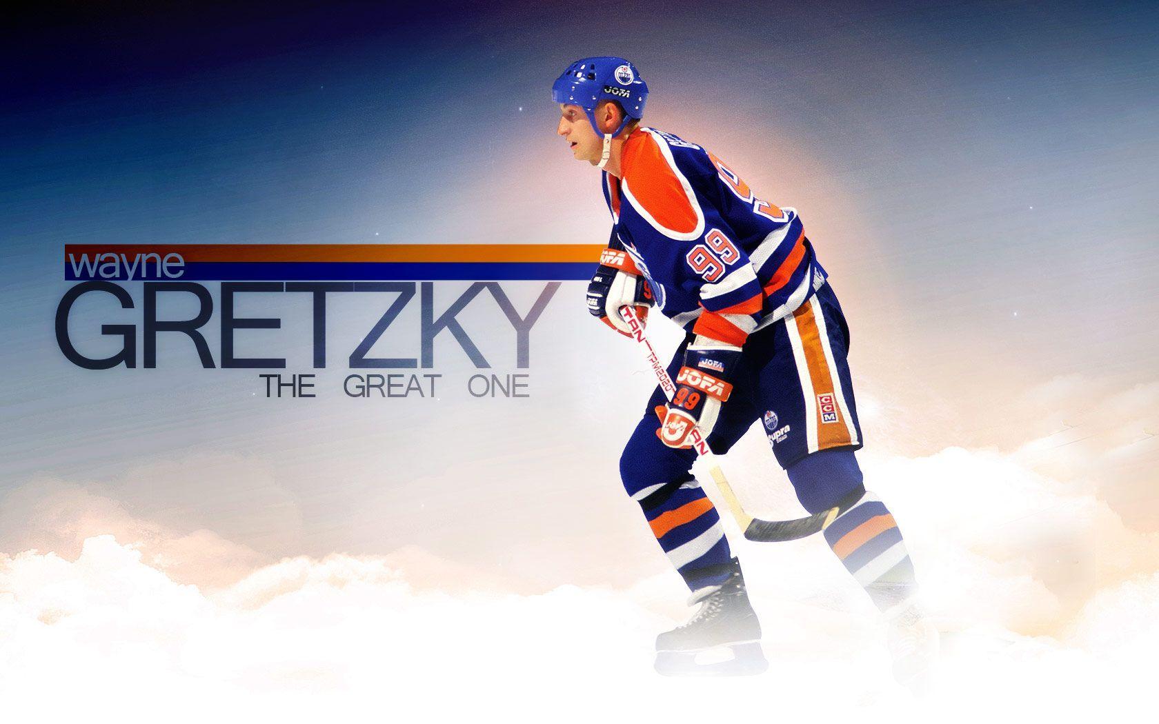 Wayne Gretzky during a hockey game wallpaper - Sport wallpapers - #53815