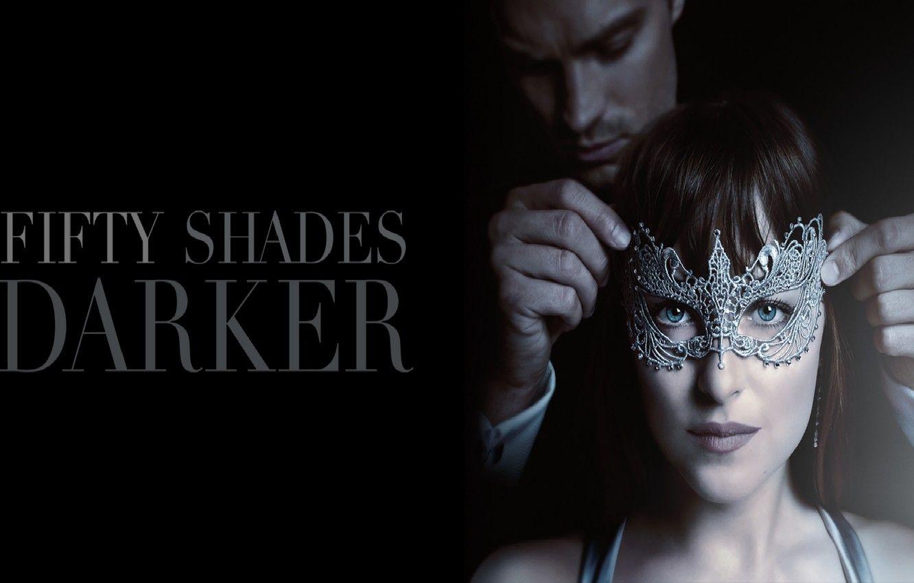 1332x850 Wallpaper cinema, wallpaper, girl, woman, eyes, blue eyes, movie, face, hand, film, mask, Dakota Johnson, Jamie Dornan, Fifty Shades of Grey, Christian Grey, Anastasia Steele image for desktop, section фильмы