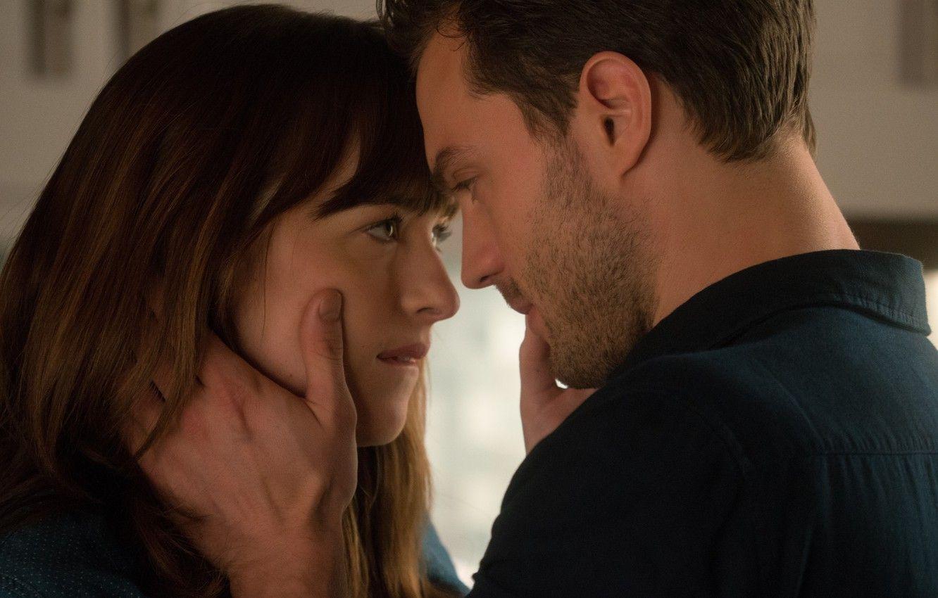 1332x850 Wallpaper cinema, girl, Anastasia, woman, man, movie, film, mask, Dakota Johnson, Jamie Dornan, Fifty Shades of Grey, Steele, Christian Grey, Fifty Shades Darker, Fifty Shades image for desktop, section фильмы