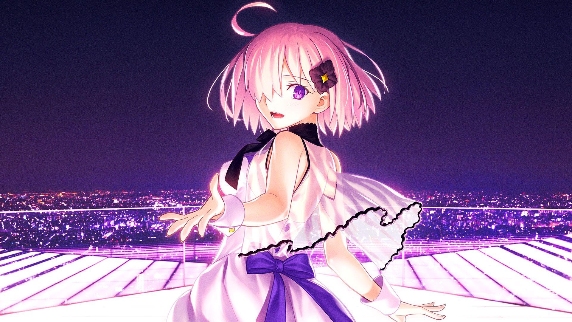 1920x1080 Takeuchi Takashi Fate Grand Order Mash Kyrielight Dress See Through Wallpaper