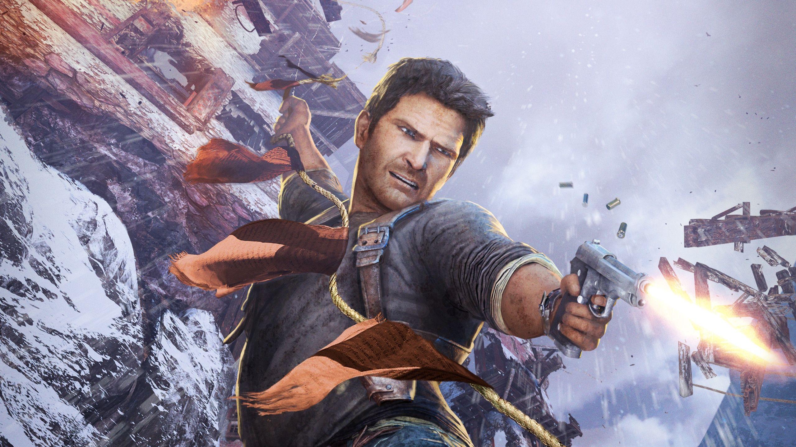 2560x1440 Download wallpaper 2560x1440 uncharted among thieves, nathan