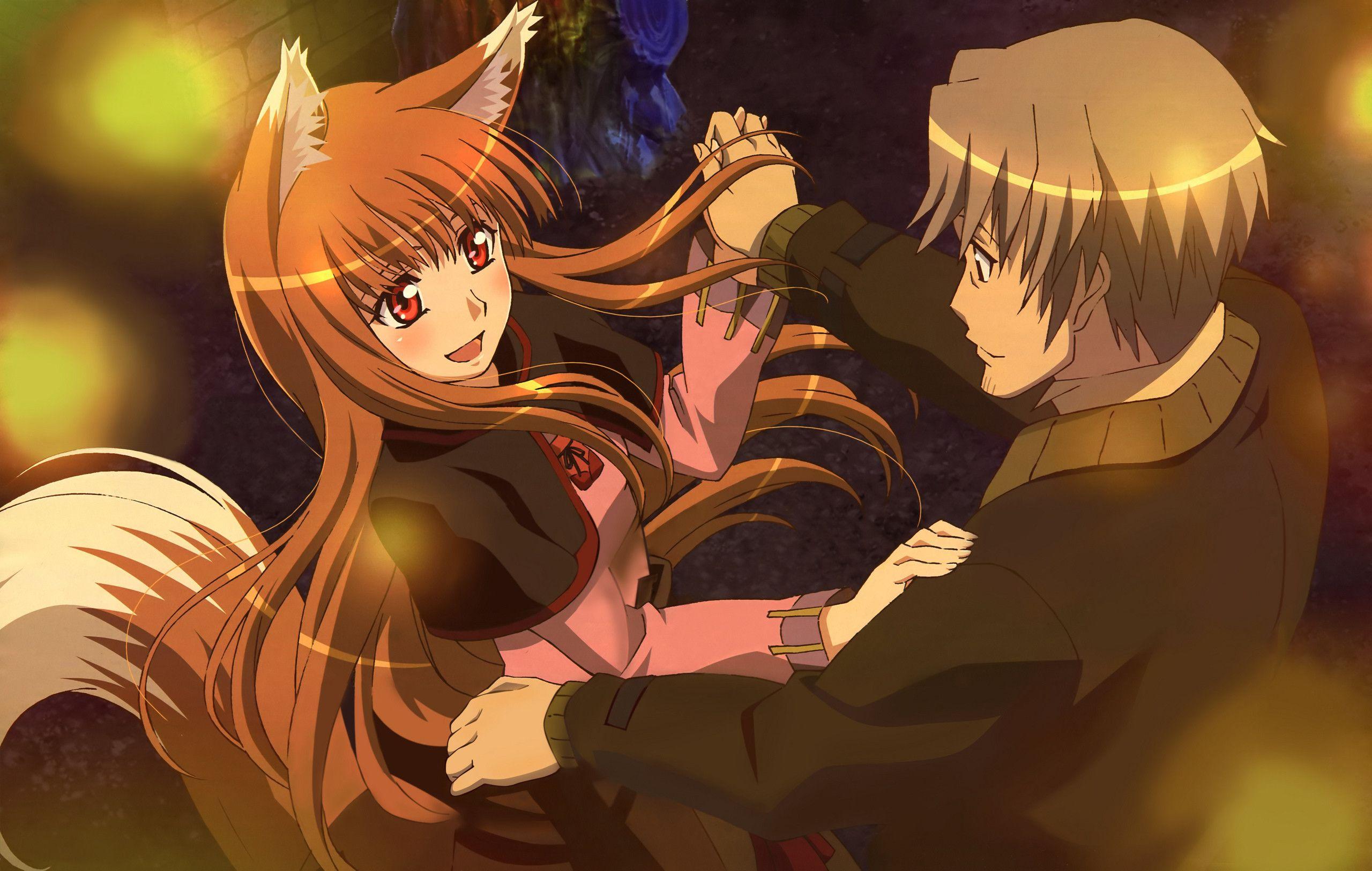 2560x1626 Spice and Wolf image Lawrence and holo Dance 2ainst HD hình nền and background các bức ảnh