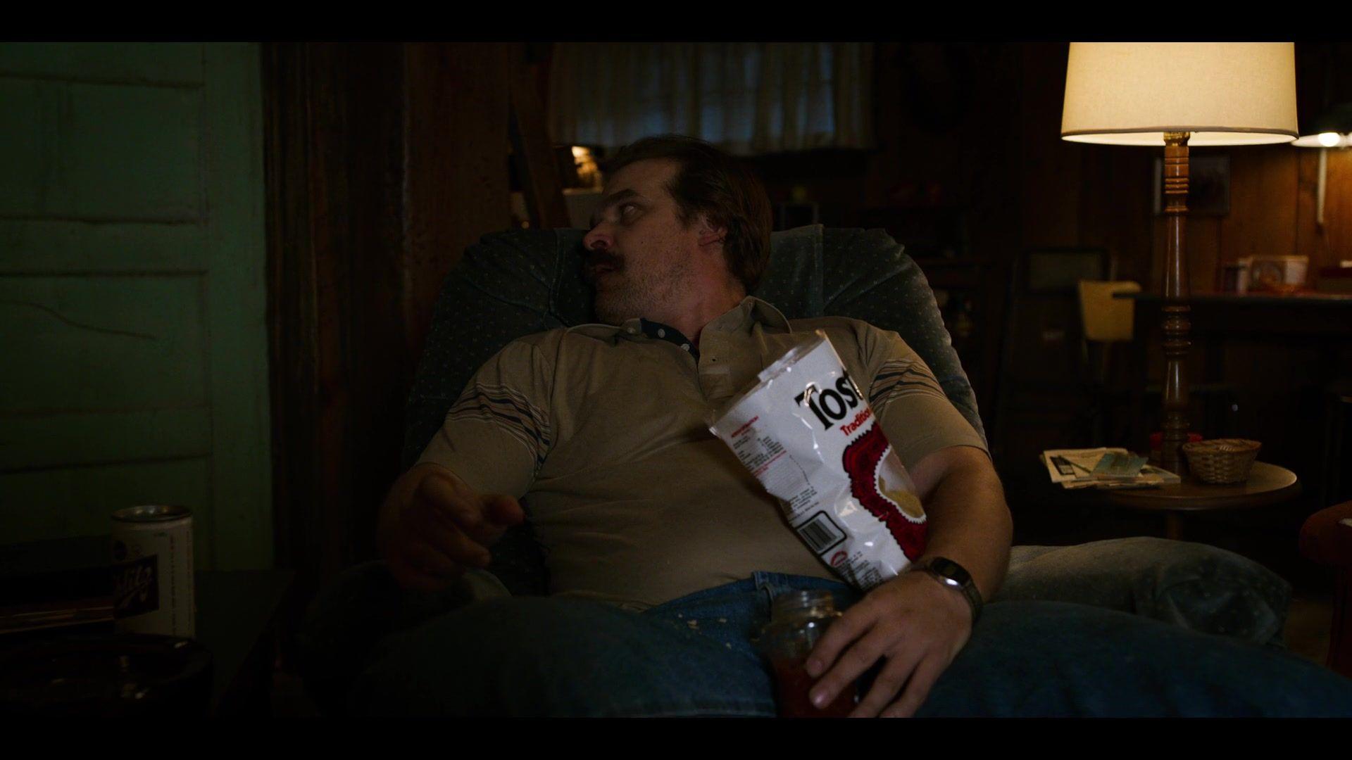 1920x1080 Tostitos Tortilla Chips Enjoyed by David Harbour as Jim Hopper in Stranger Things