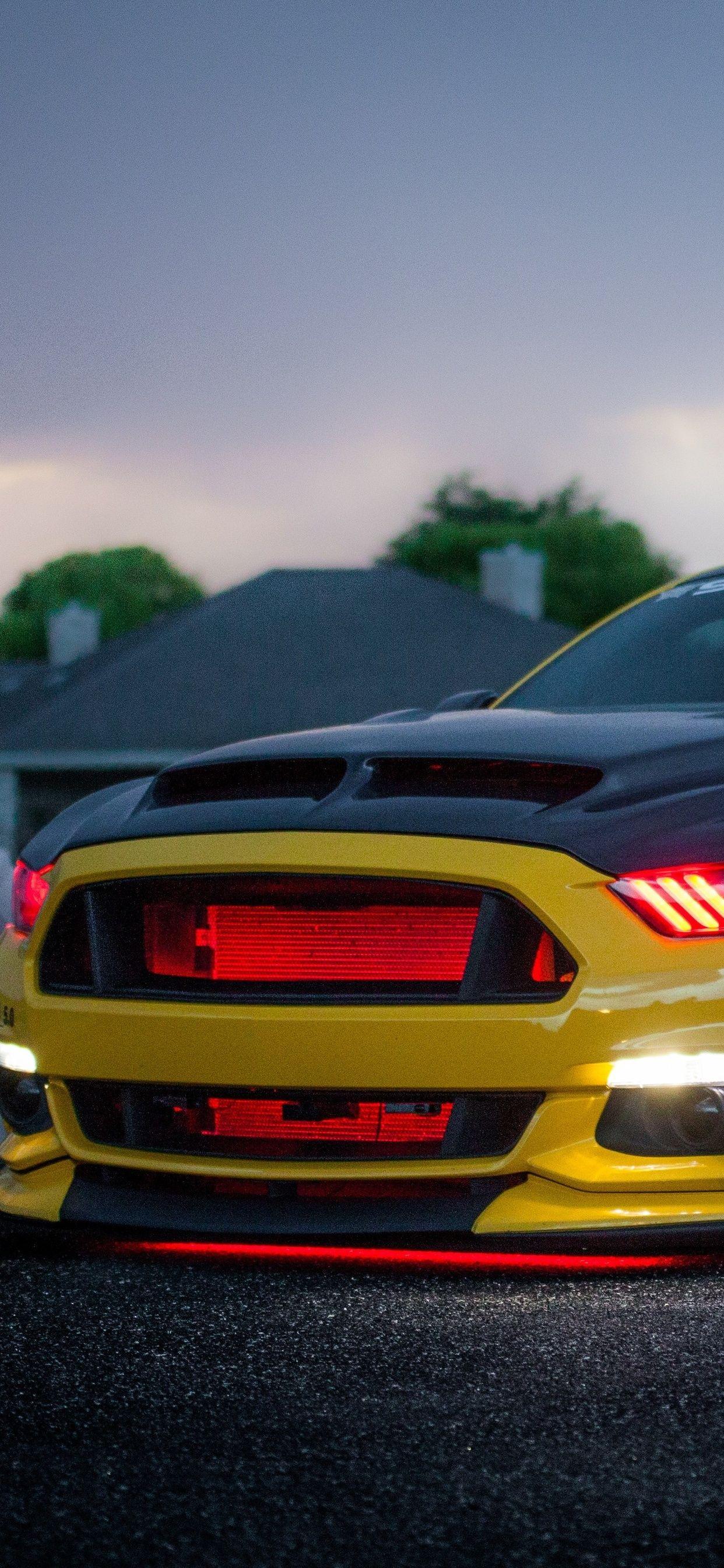 1242x2688 Ford Mustang HD Wallpaper For iPhone Mustang 2019