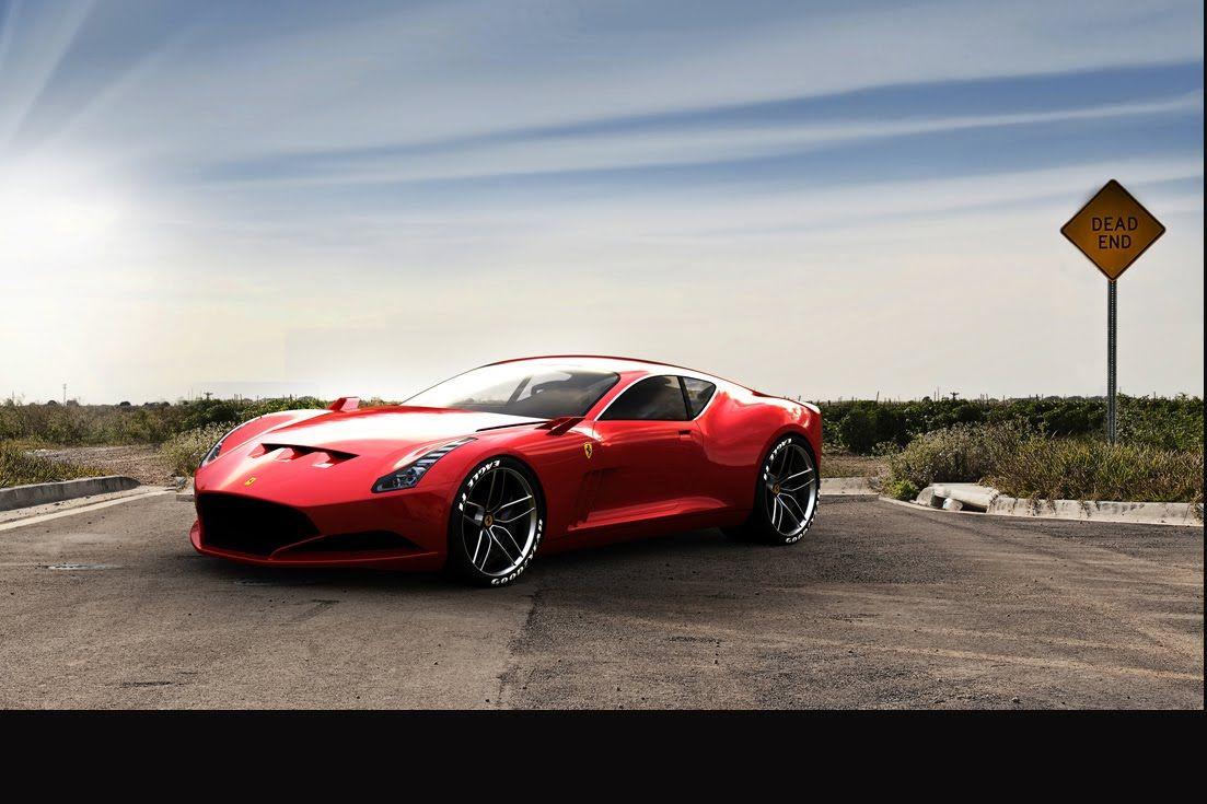 1103x735 Carscoop, new cars, classics cars: Mama Mia: Ferrari 612 GTO Design