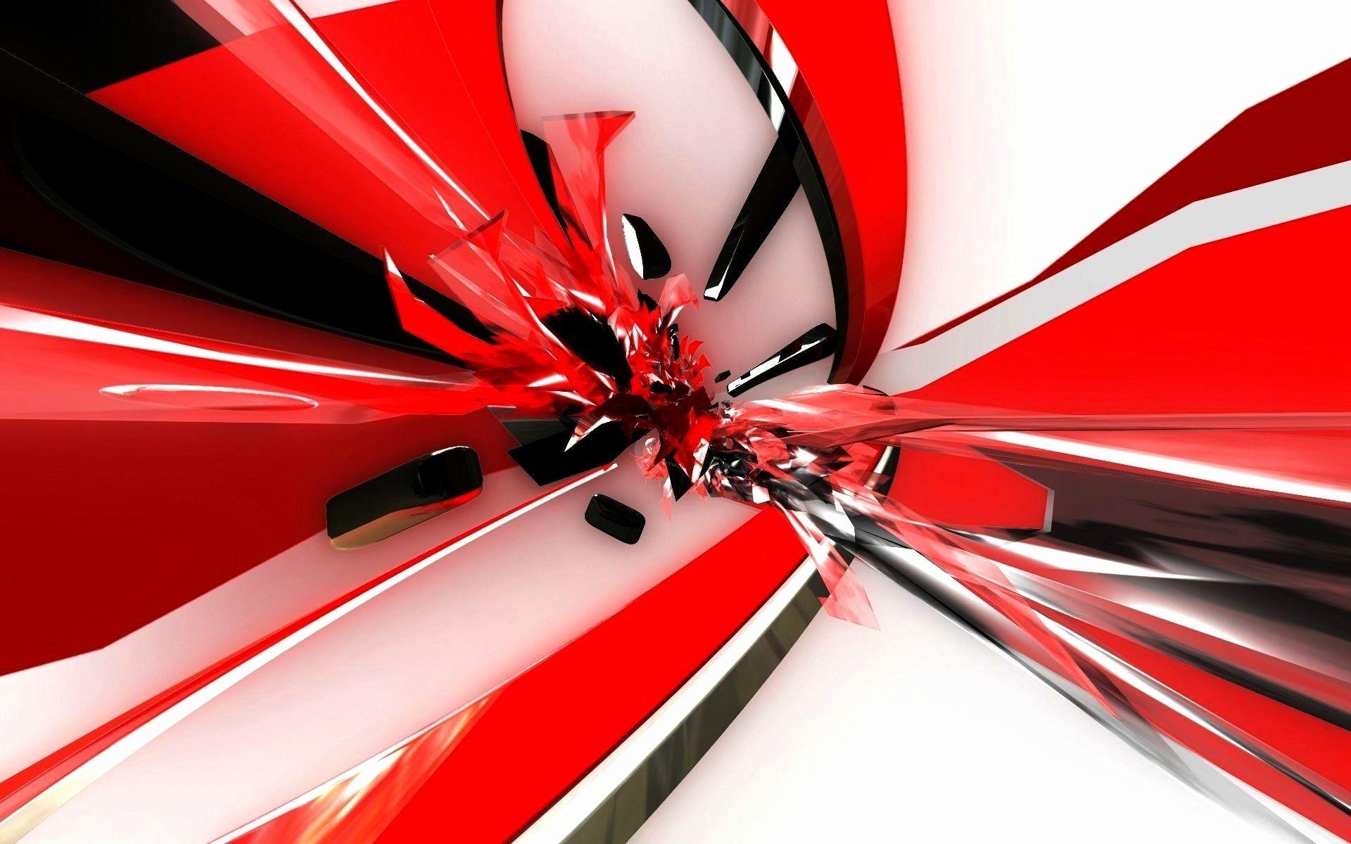 1920x1200 Beautiful Red Black and White Wallpaper for You