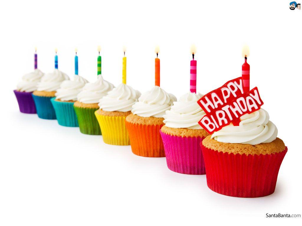 1024x768 Birthday Cake Aesthetic Wallpaper