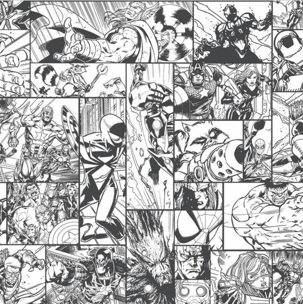 Black and White Comic Wallpapers - Top Free Black and White Comic