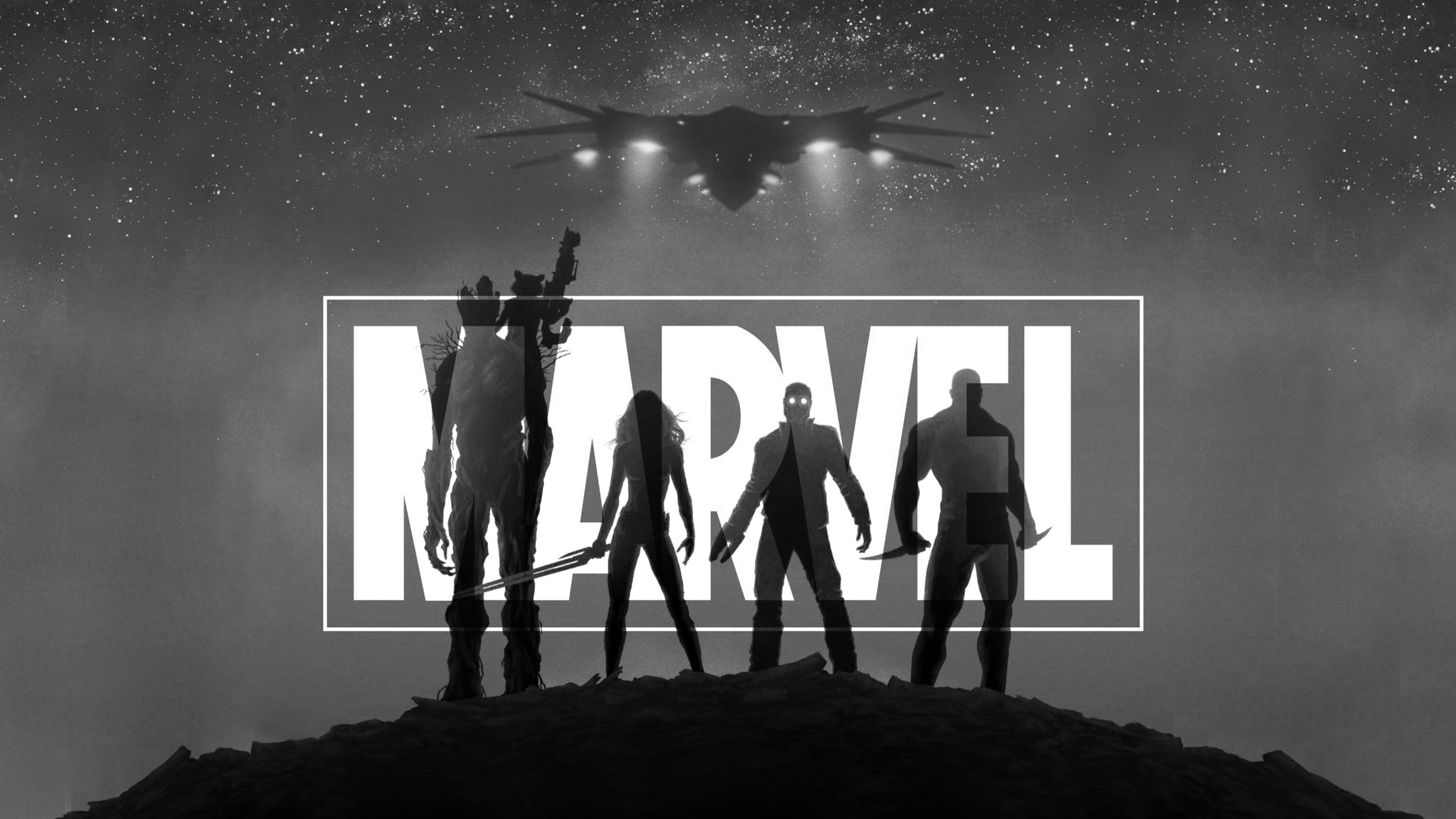 Marvel Black and White Wallpapers - Top Free Marvel Black and White