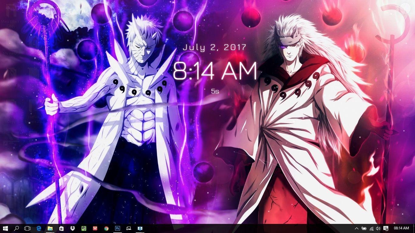 1366x768 Madara Uchiha Wallpaper Engine Free Download