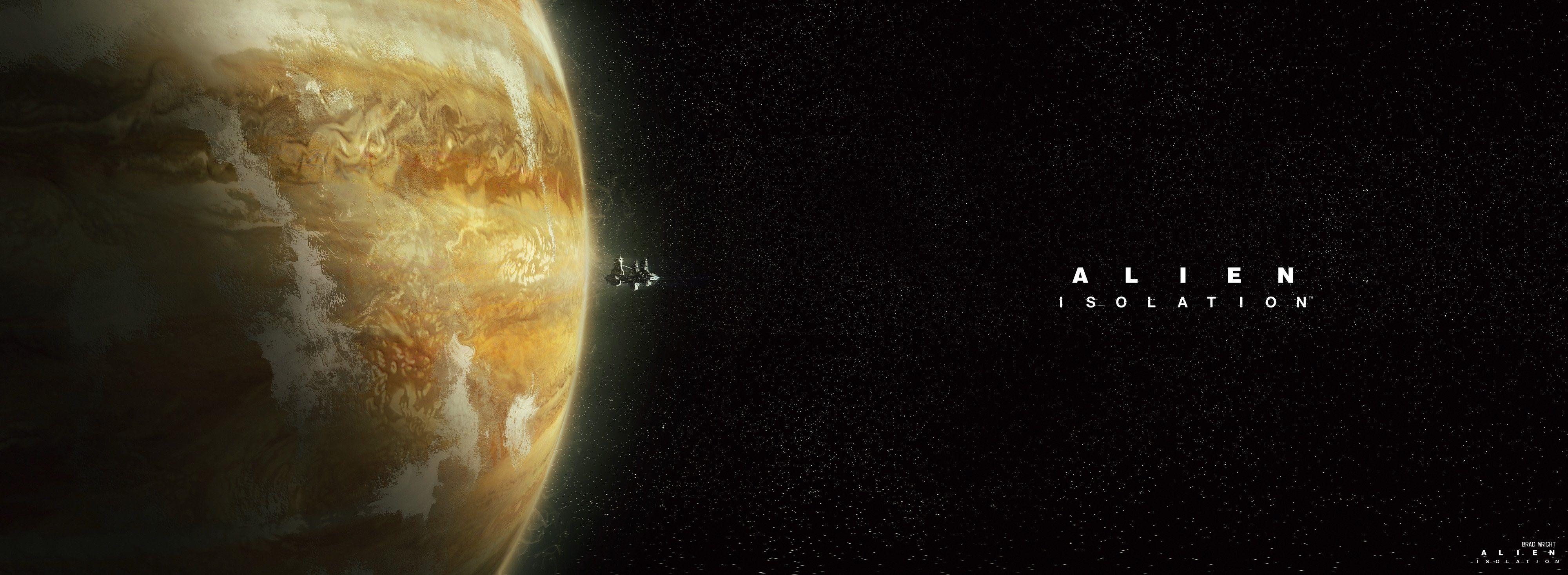 4000x1468 scifi, horror, download, HD wallpaper poster, spaceship, survival