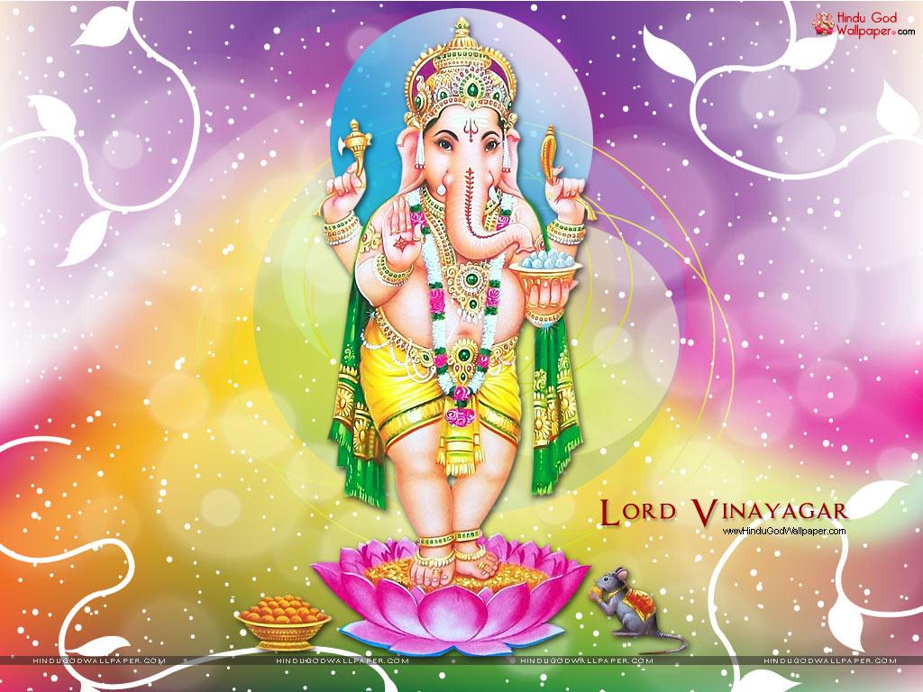 1024x768 Vinayagar Wallpaper for Desktop Free Download