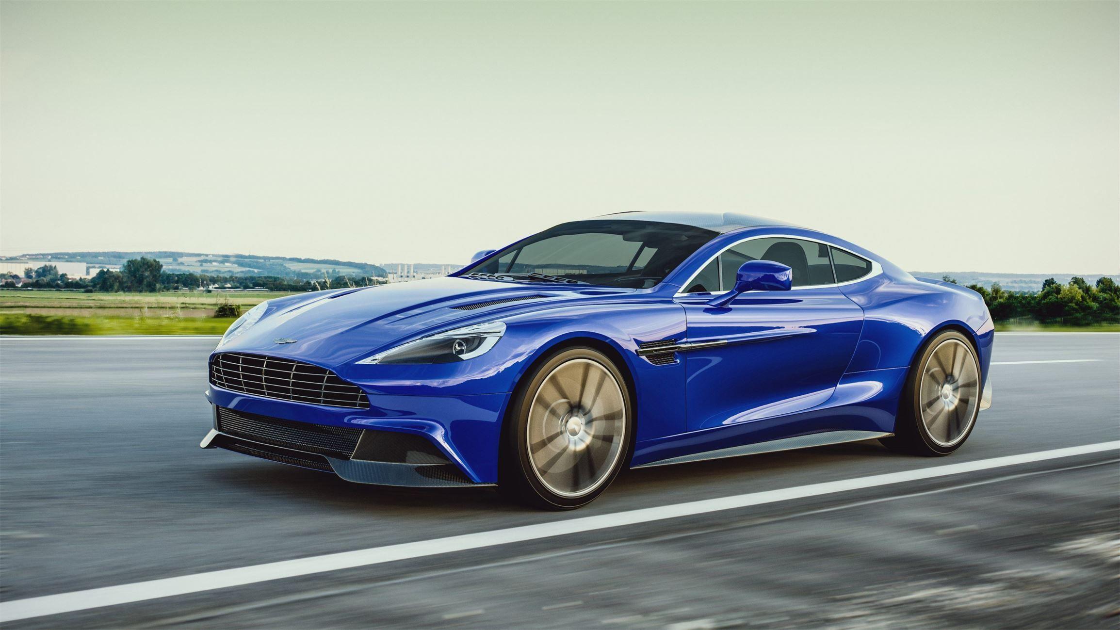 2309x1299 Aston Martin DB9 4K Wallpaper