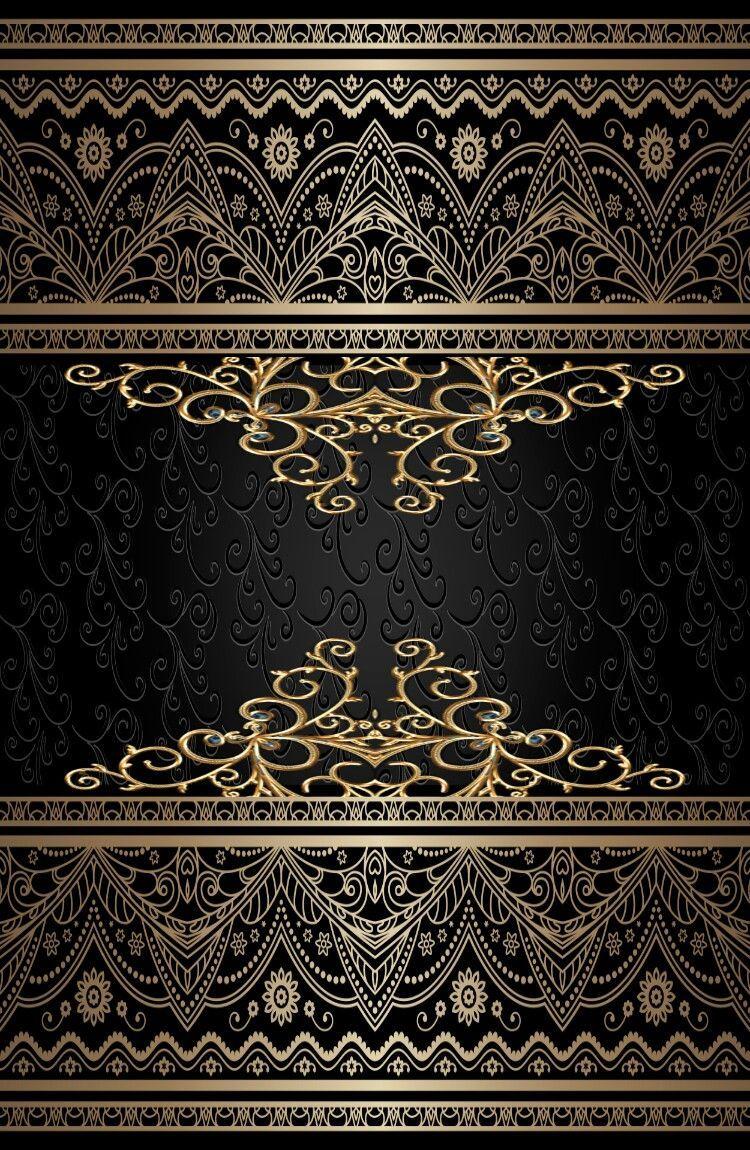 750x1150 Black and gold. Black and gold aesthetic, Gold aesthetic, Phone wallpaper patterns