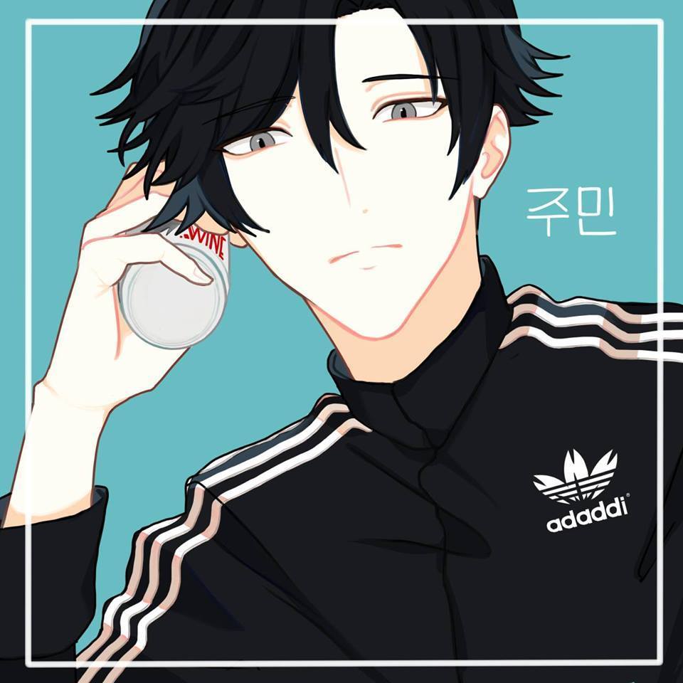 960x960 image about JUMIN HAN IS gAy. See more about mystic messenger, wallpaper and anime