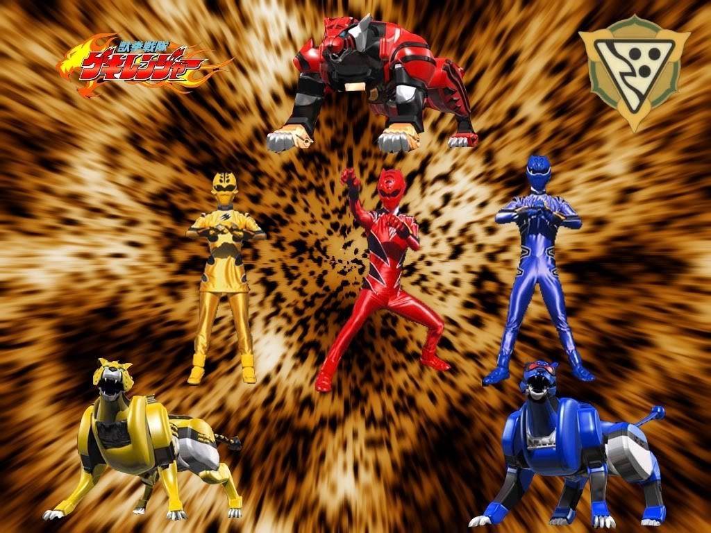 1024x768 Jyuken Sentai Gekiranger Wallpaper