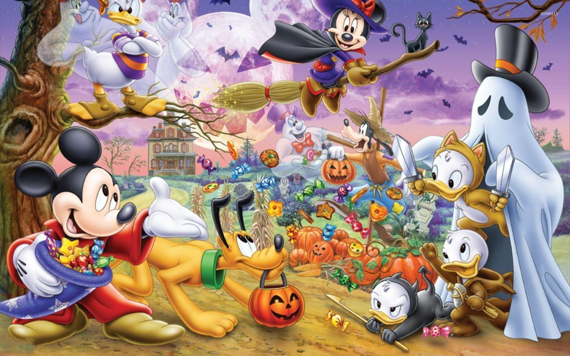 1920x1200 Disney S Halloween Wallpaper Data Src Winnie The Pooh Halloween HD Wallpaper