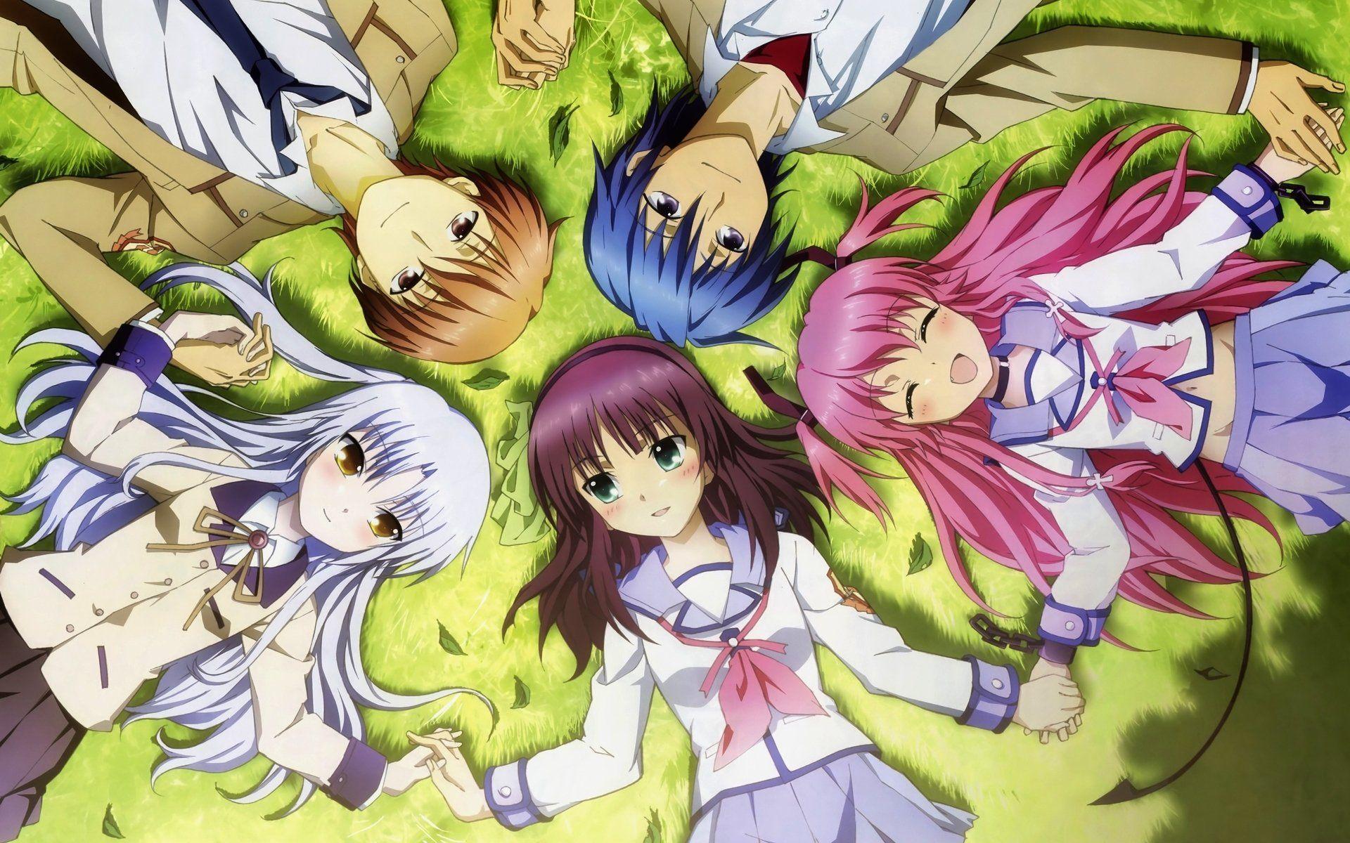 Angel beats обои на телефон