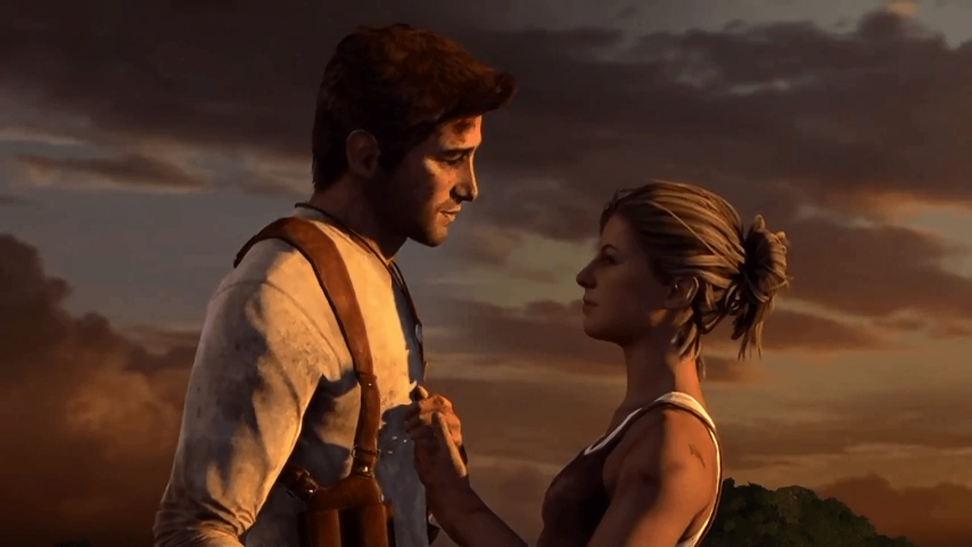 1920x1080 Nathan Drake And Elena Fisher: The Ross And Rachel Of Gaming. Game