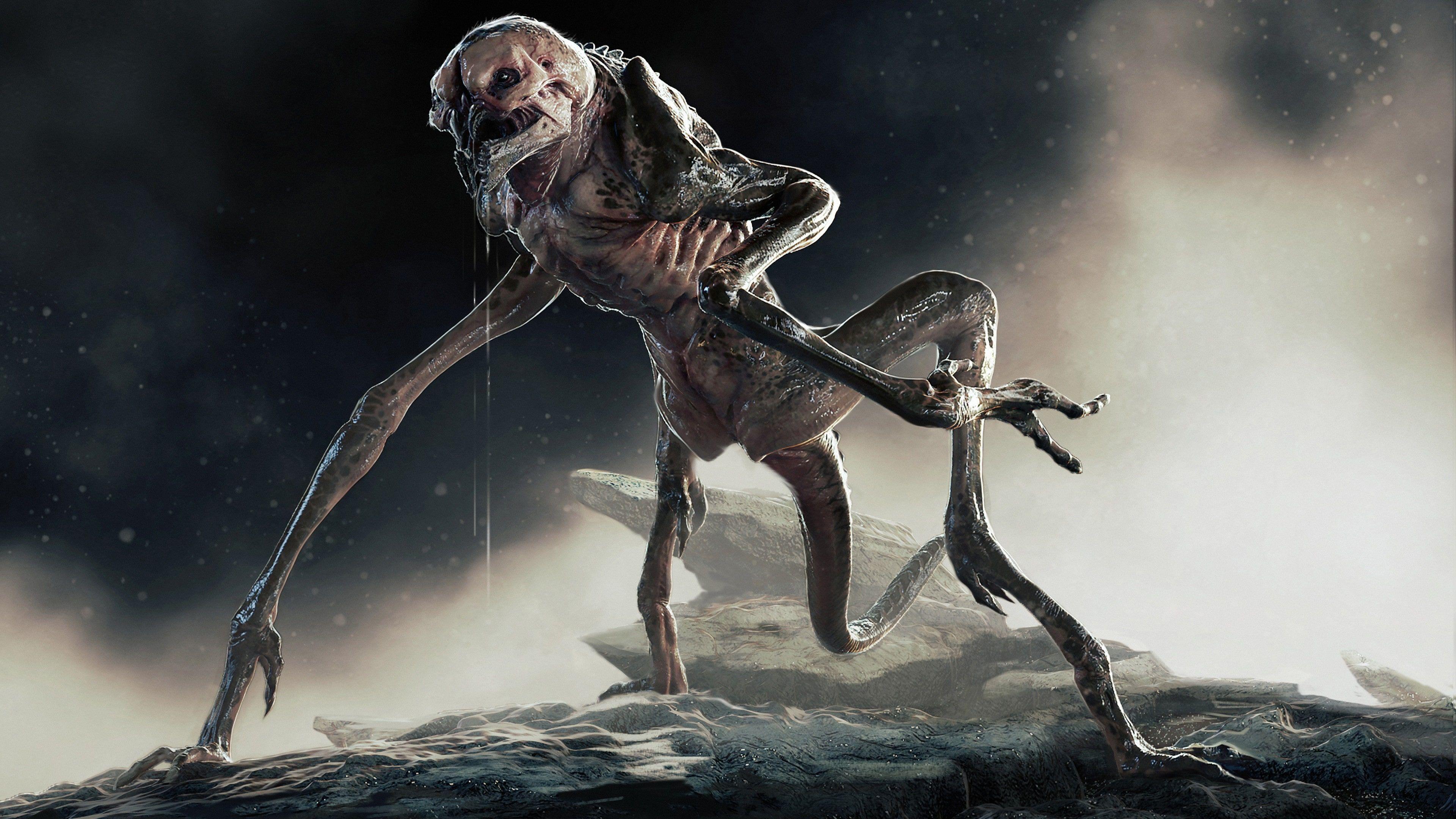 3840x2160 Wallpaper Alien isolation game survival horror spaceship interior