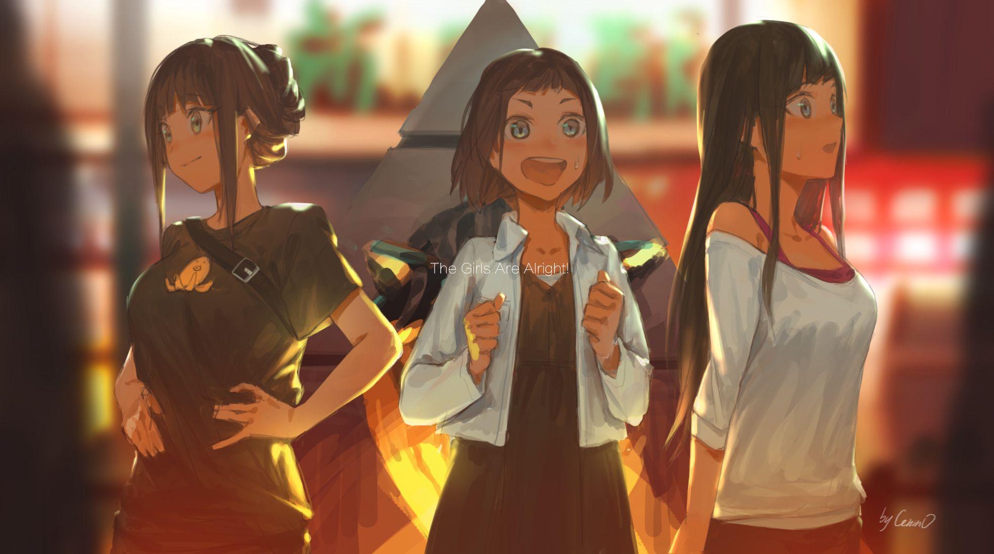 1965x1096 Uchuu Yorimo Tooi Basho (A Place Further Than The Universe) Image Anime Image Board