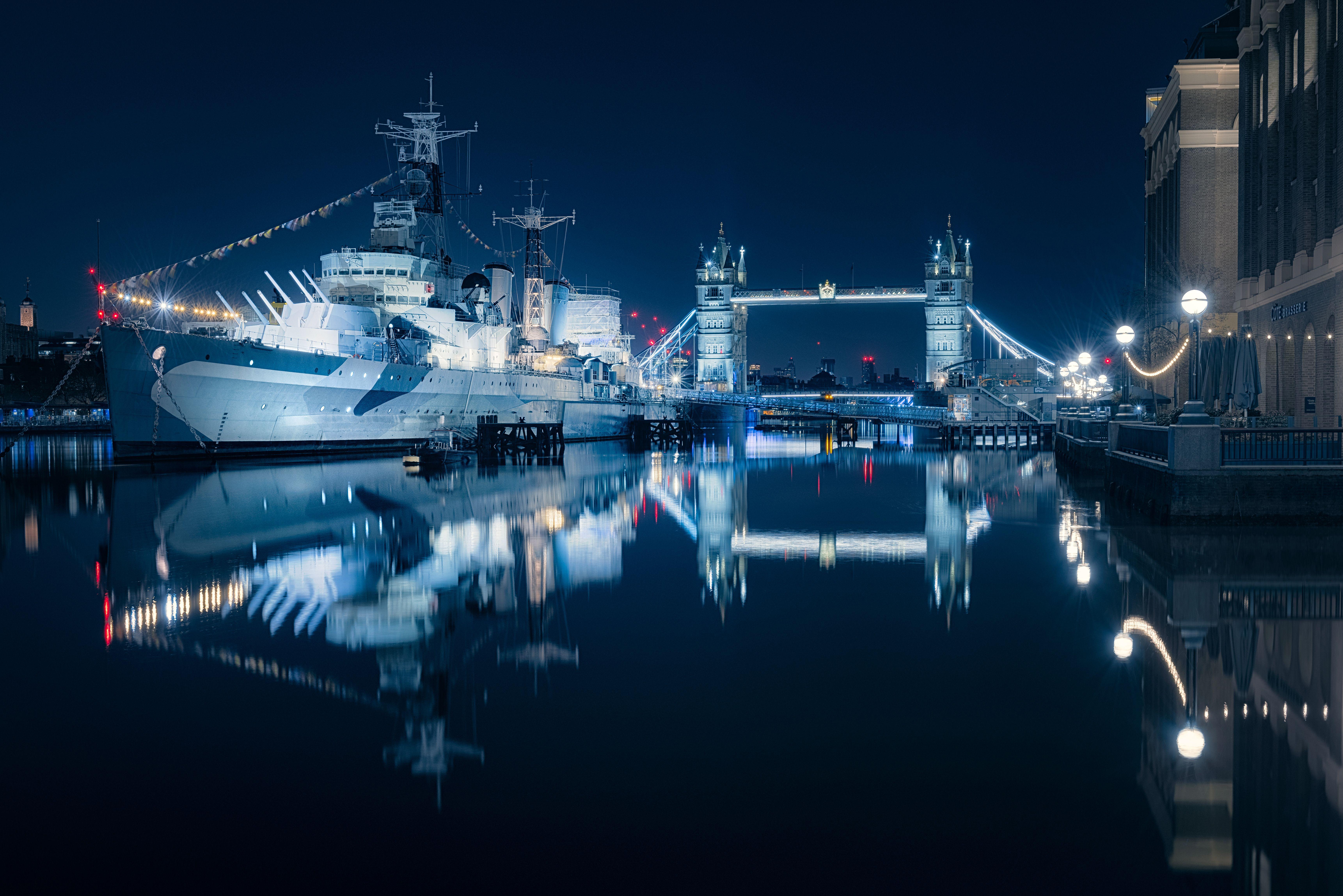 6885x4595 London Tower Bridge 5k 1366x768 Resolution HD 4k Wallpaper, Image, Background, Photo and Picture