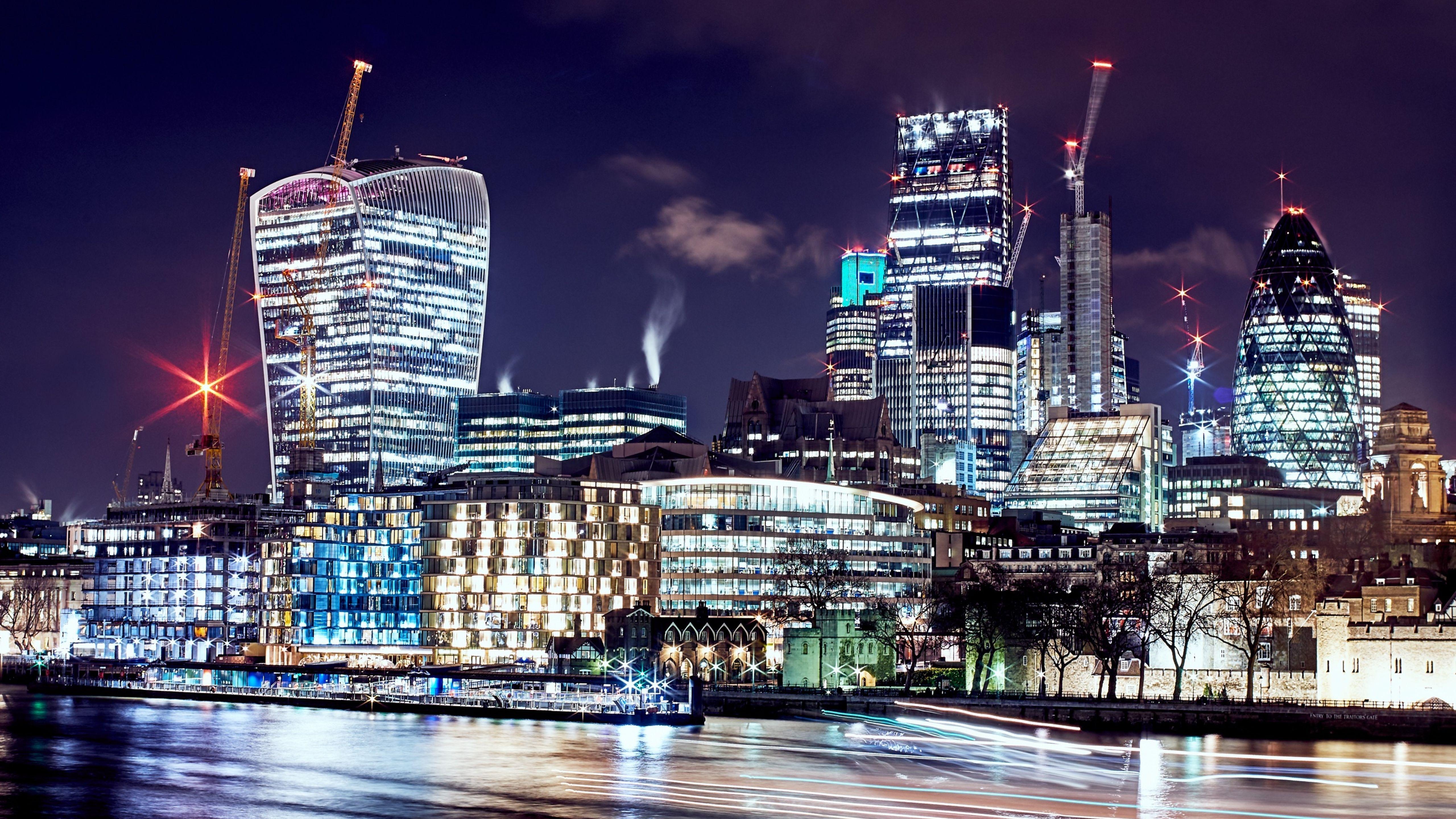 5120x2880 london, united kingdom, skyscrapers 5K Wallpaper, HD City 4K Wallpaper, Image, Photo and Background