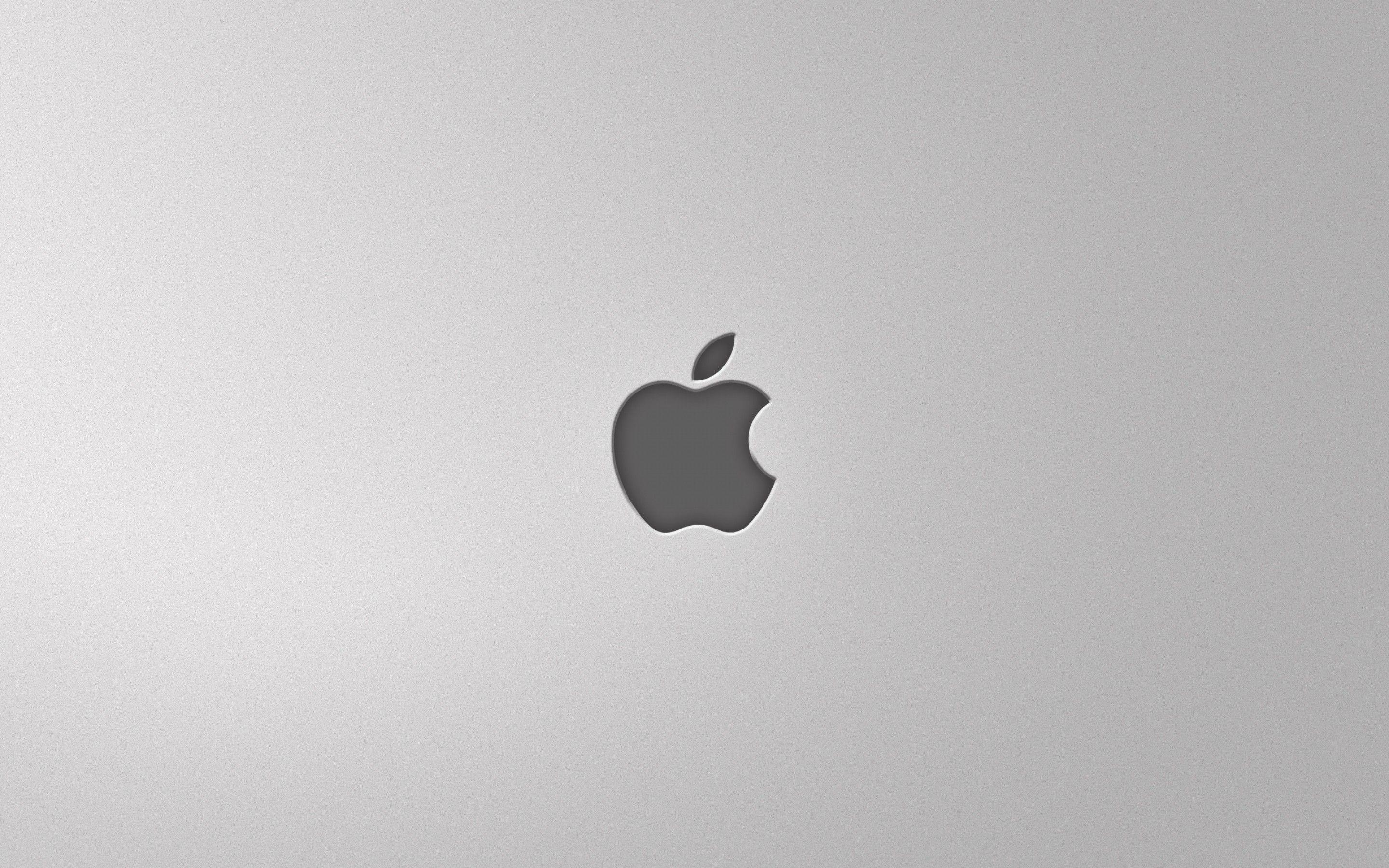 2880x1800 Download 2880x1800 Minimal apple grey wallpaper