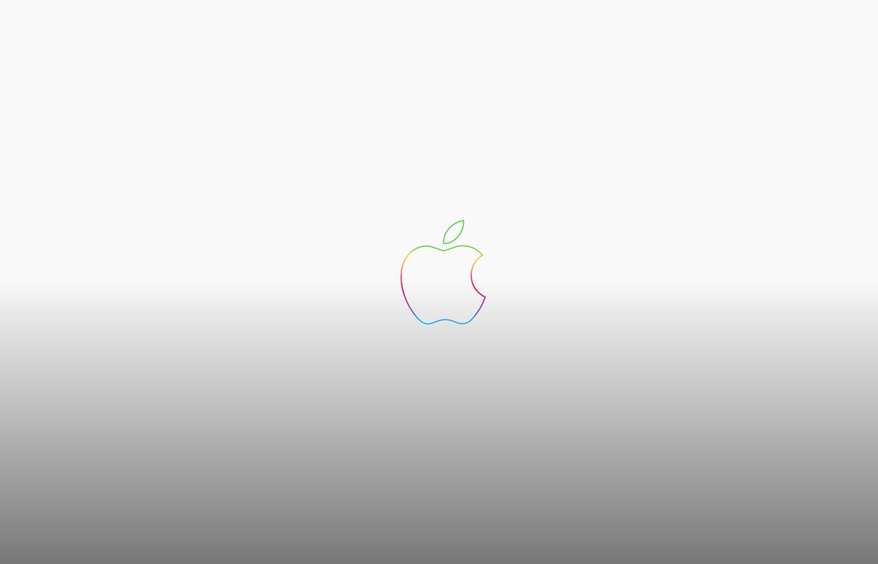 2800x1800 New Minimal Apple Logo Picture View Wallpaper