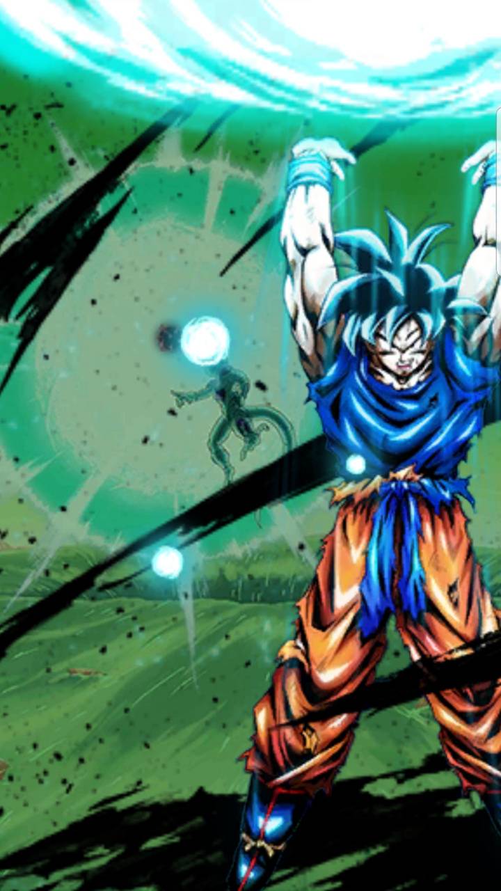 720x1280 Goku spirit bomb wallpaper