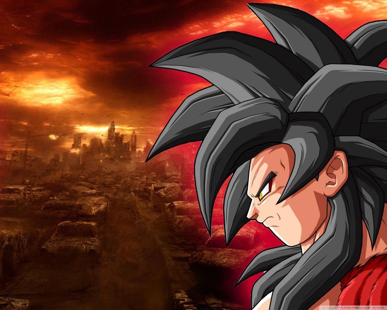 1280x1024 Ssj4 Super Saiyan 4 Vs Vegeta HD Wallpaper