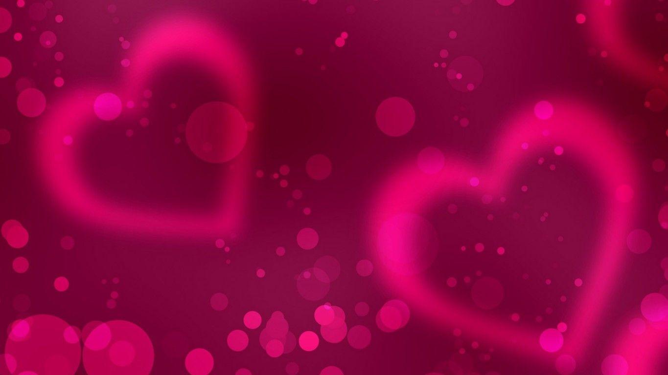1365x768 Pink Love Hearts Smoke HD Wallpaper. Live HD Wallpaper HQ