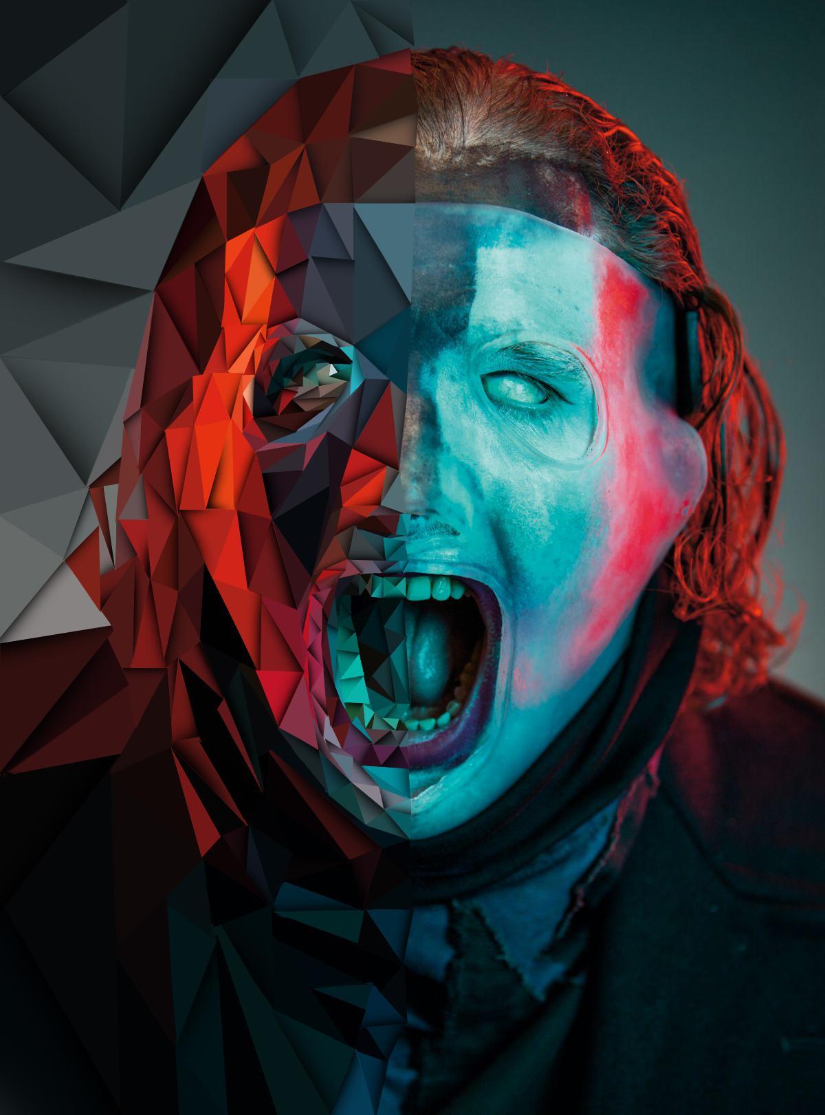 1200x1621 Corey Taylor I'm Posting This Without Any Frame Or Logo Number So You Can Use This As A Wallpaper. This Is The End Of Minimalist Series Of Slipknot. Thank You