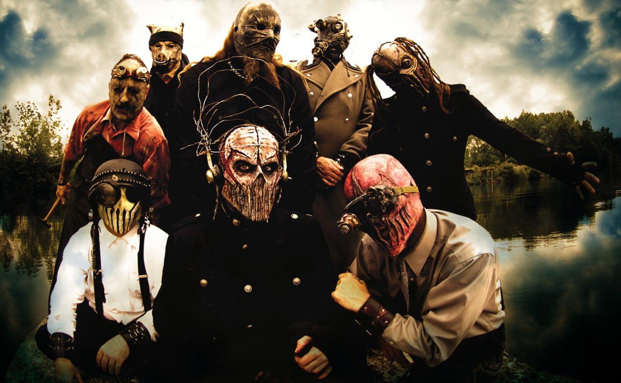 2048x1266 mushroomhead, Industrial, Metal, Alternative, Nu metal, Heavy, Dark Wallpaper HD / Desktop and Mobile Background