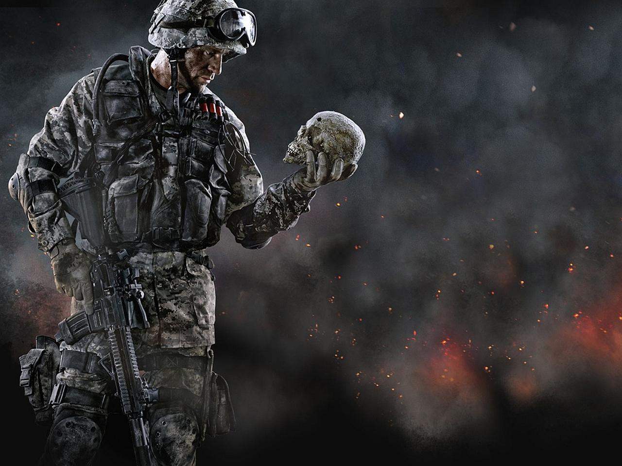 1280x960 H34F46P Cool Army Wallpaper 1280x960 px