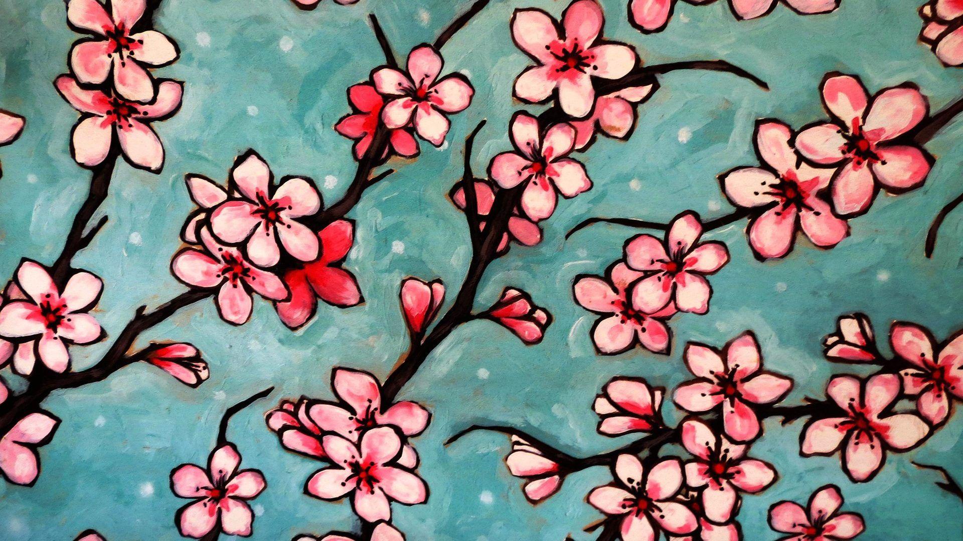 1920x1080 Nature: Drawing Flowers Picture Of Nature Scenery for HD 16:9 High