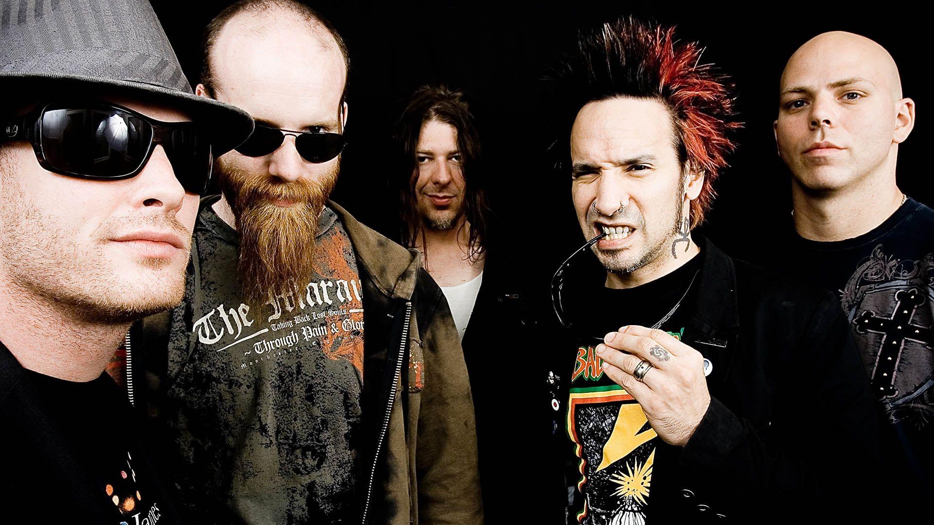 1920x1080 Download Wallpaper 1920x1080 Stone Sour, Glasses, Iroquois, Bald, T Shirts Full HD 1080p HD Background