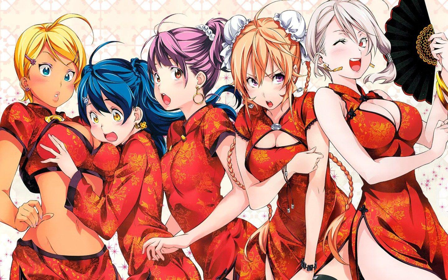 1440x900 Alice Nakiri, Erina Nakiri, Food Wars!: Shokugeki no Soma, Ikumi Mito, Megumi Tadokoro HD Wallpaper & Background • 33389 • Wallur