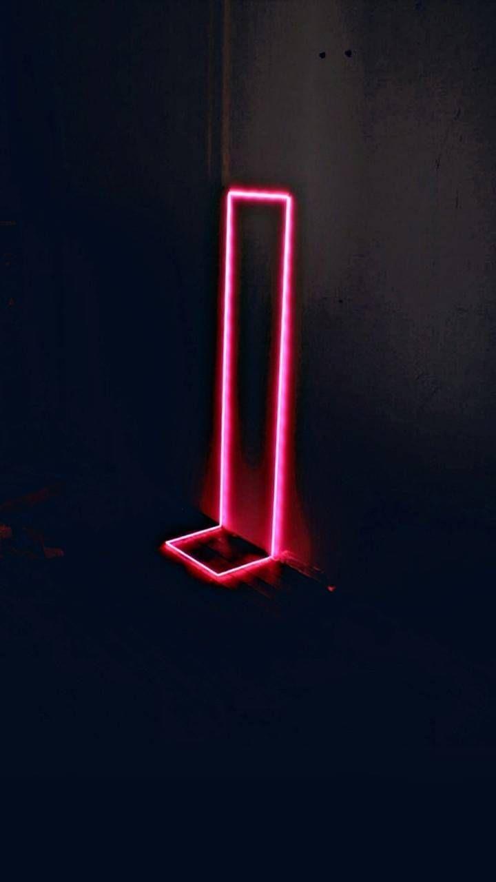 720x1280 Door neon wallpaper