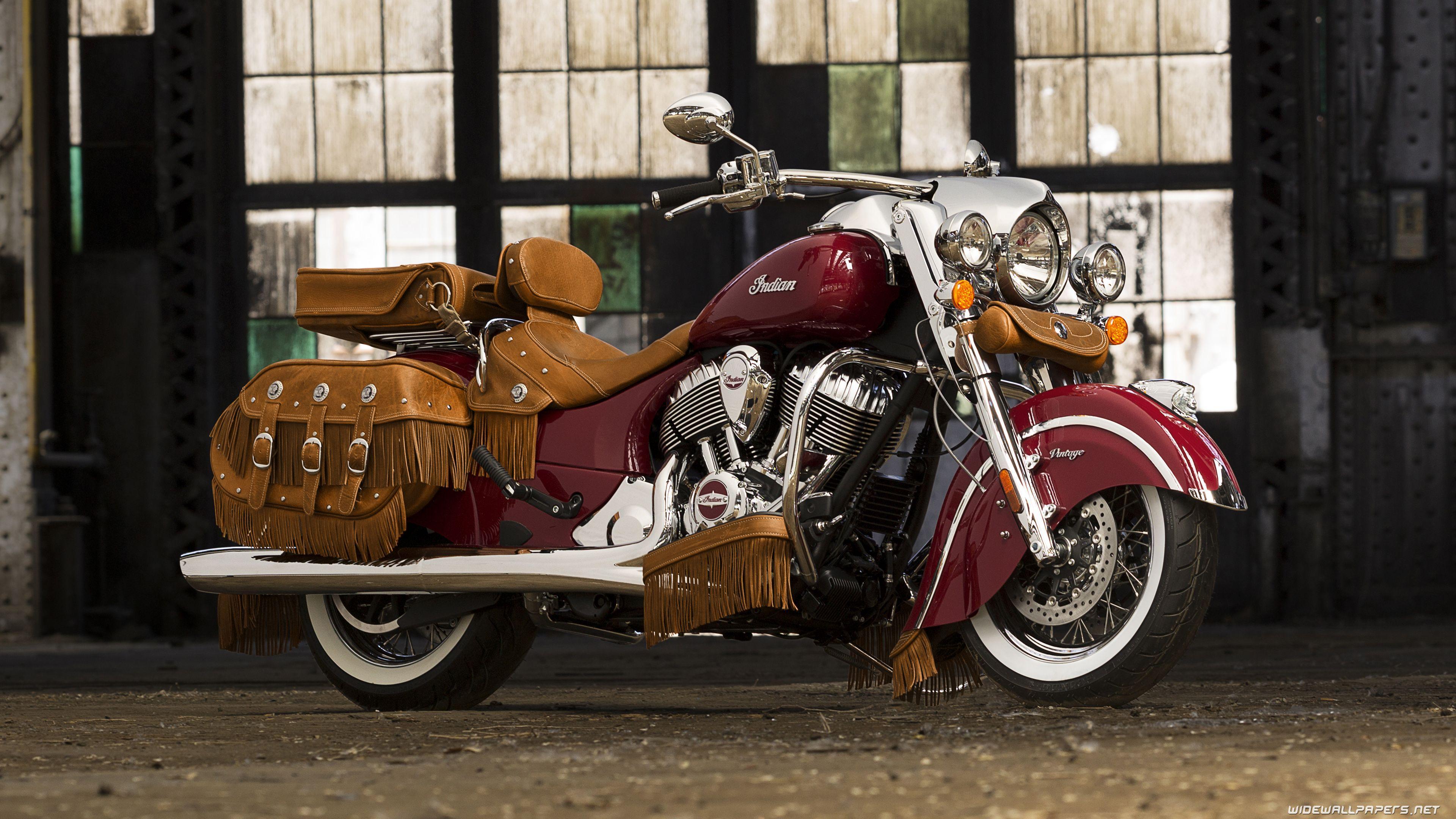 3840x2160 Indian Chief Motorcycle Wallpaper