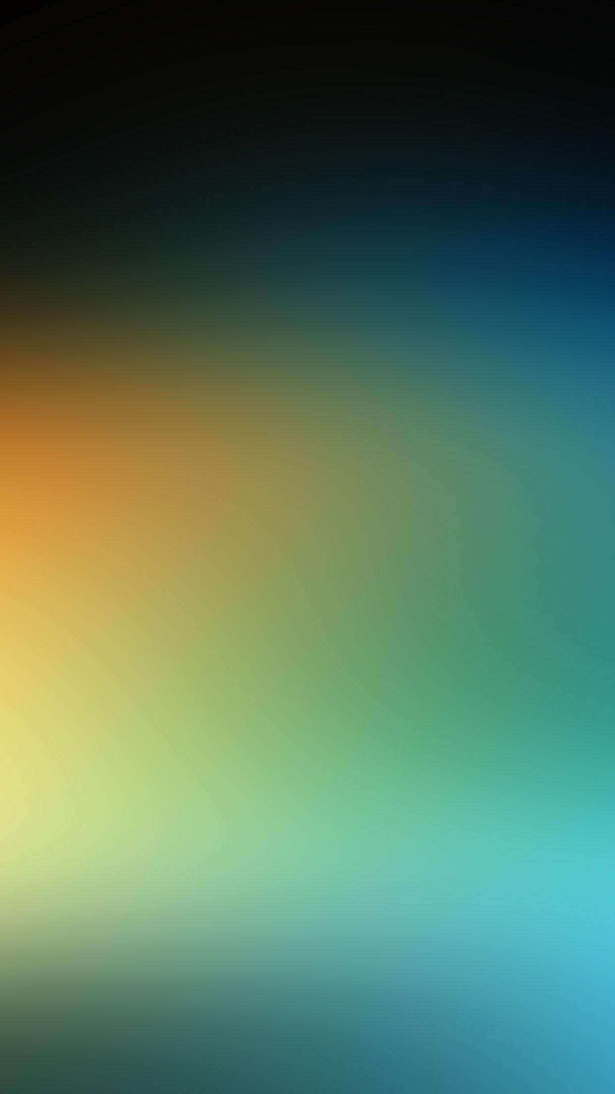 1242x2208 Soft Blue Night Shine Gradation Blur Wallpaper